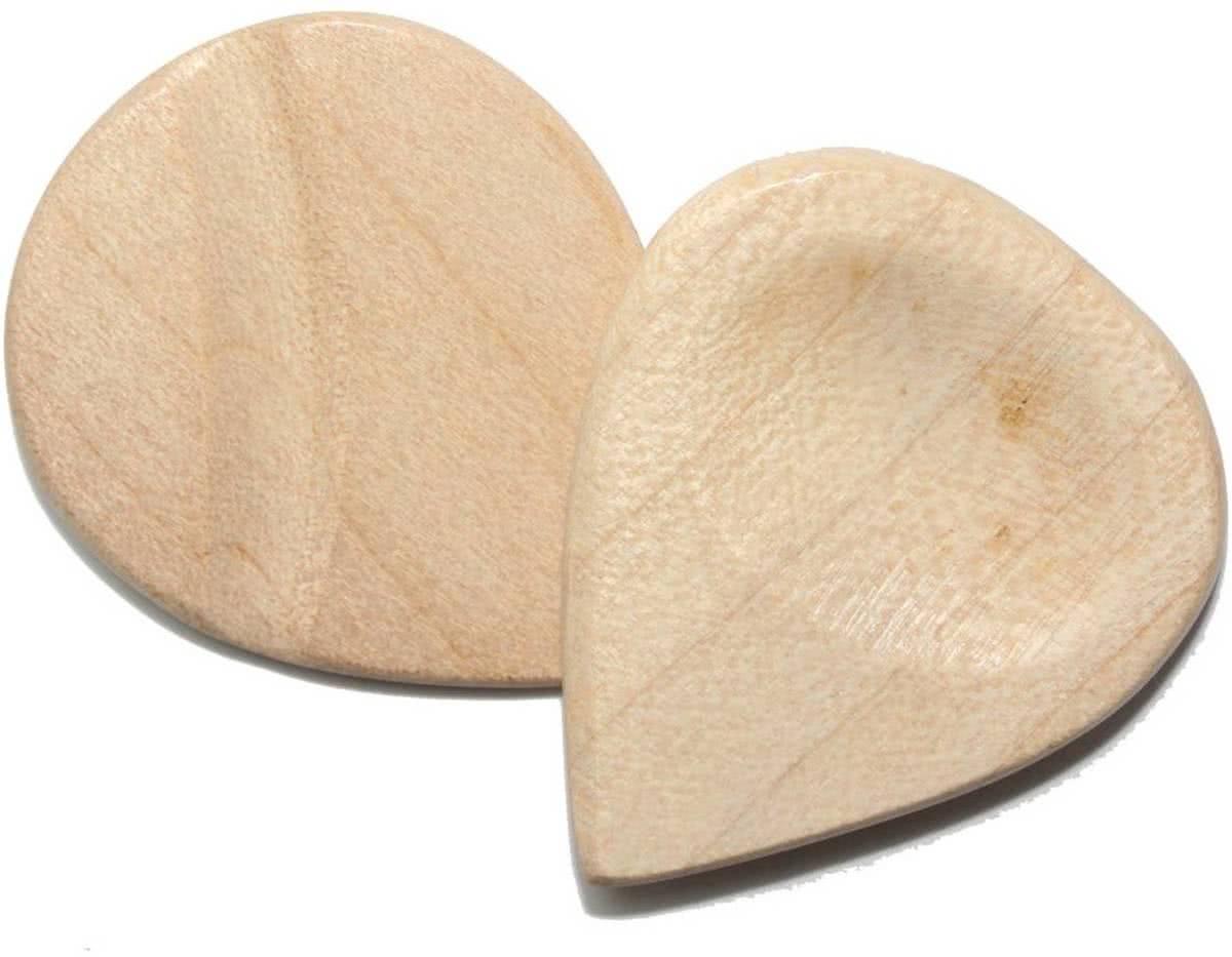 Amerikaanse esdoorn houten Jazz plectrum